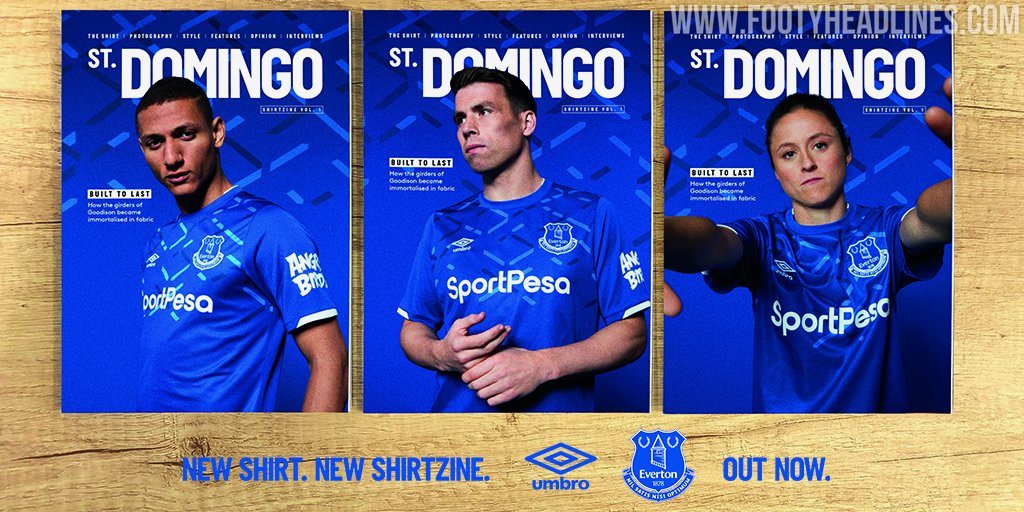 Everton 19 20 Home and Goalkeeper Kits Revealed Footy Headlines